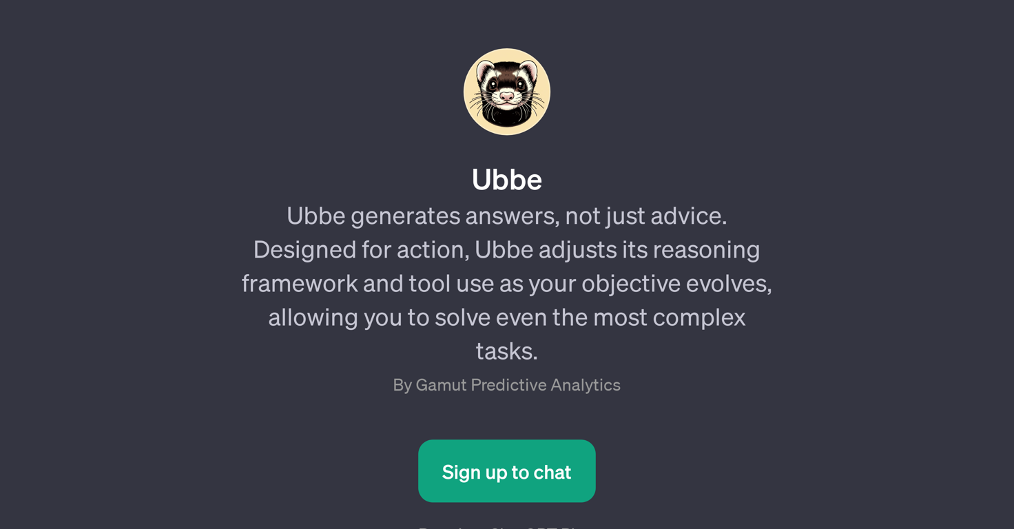 Ubbe website