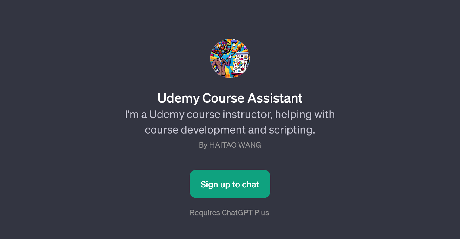 Udemy Course Assistant website