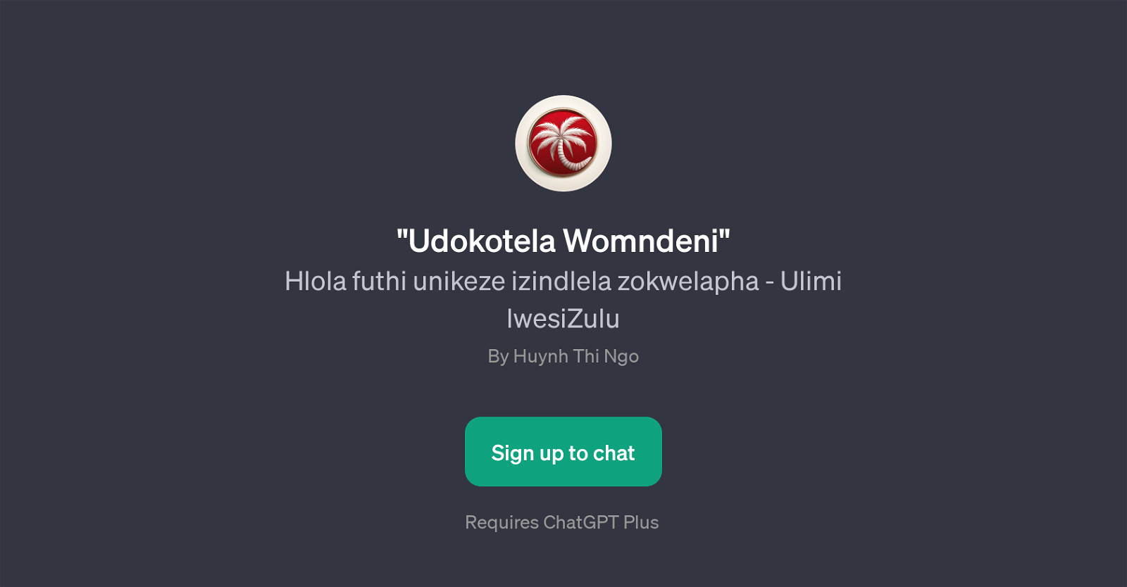 Udokotela Womndeni website