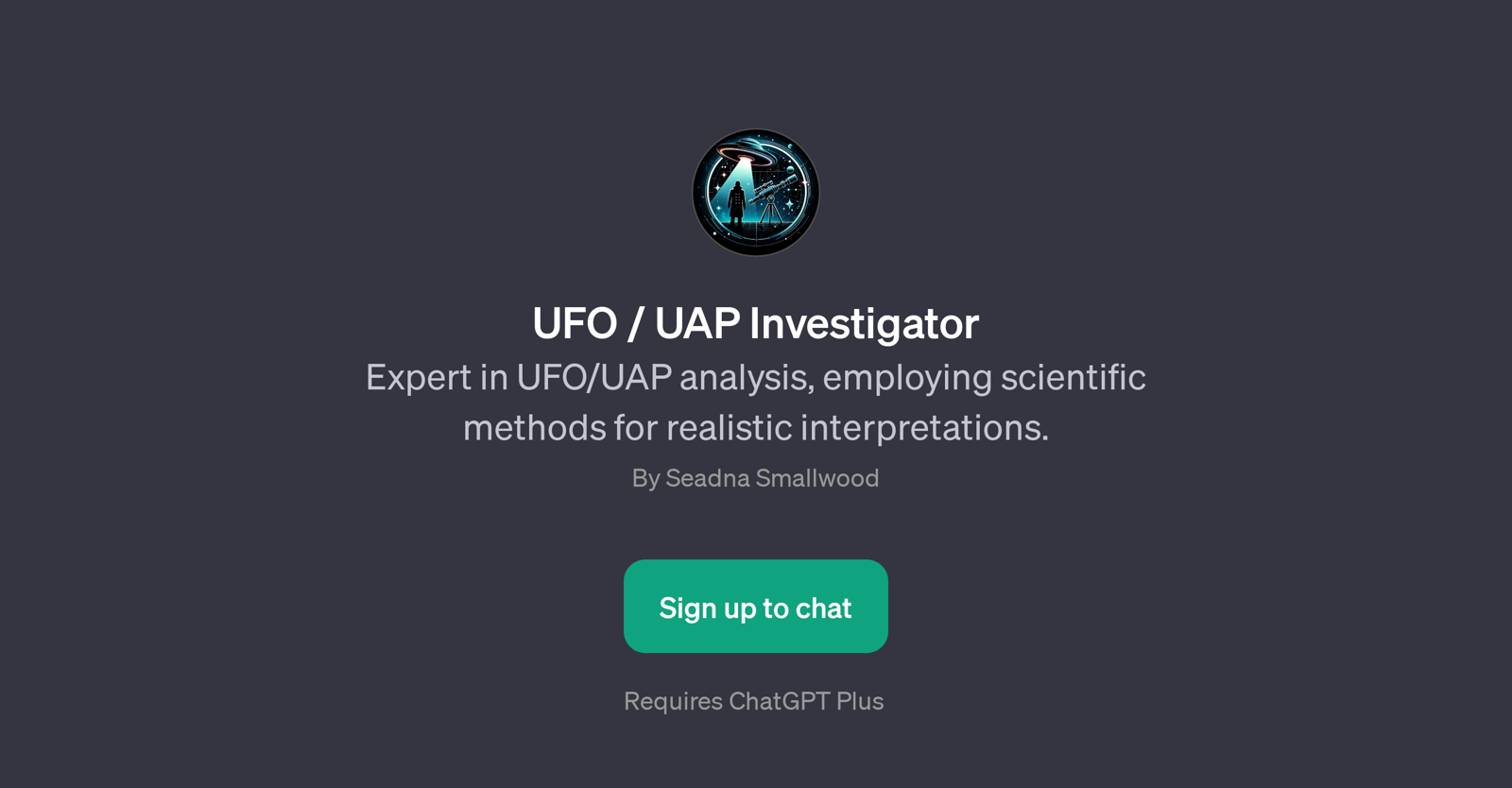 UFO / UAP Investigator website