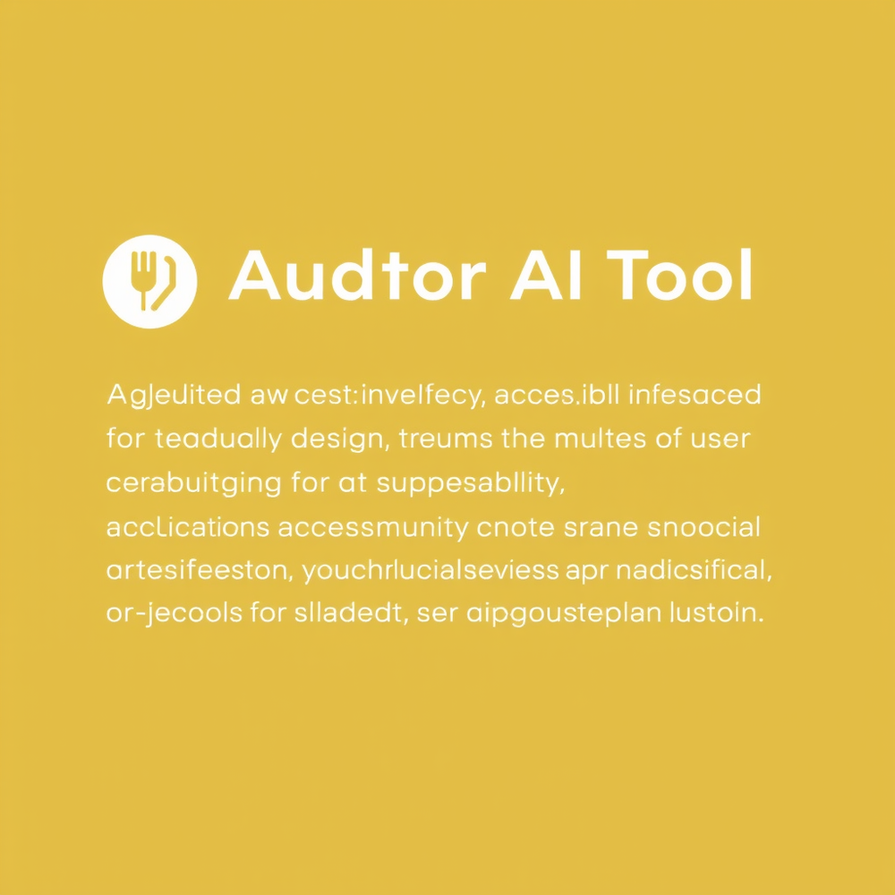UI Auditor AI Tool website