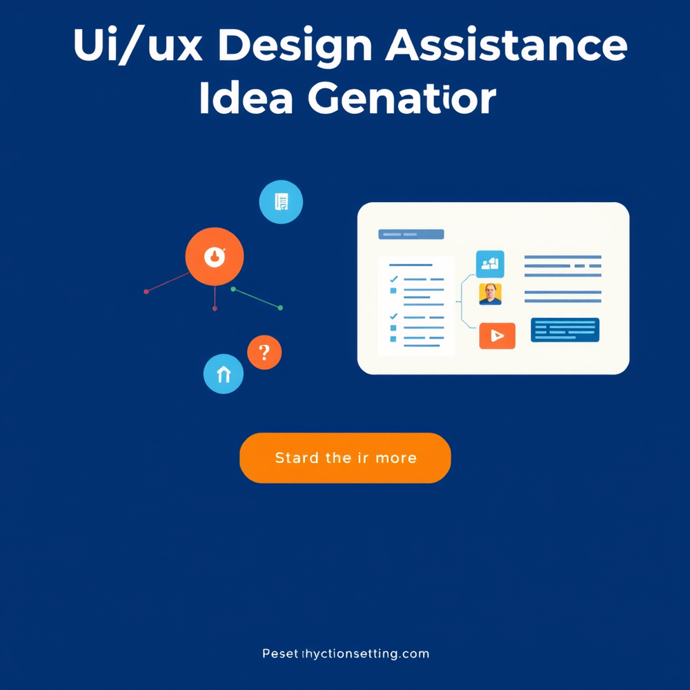 Ui/ux Design Assistance Idea Generator website