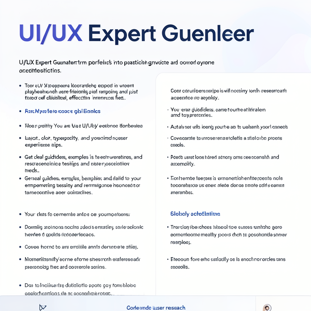 UI/UX Expert Generator website