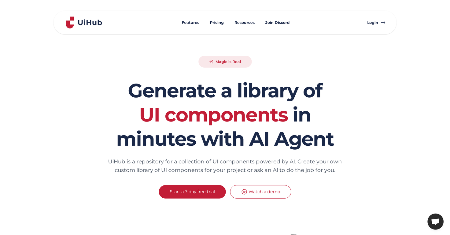 UiHub website