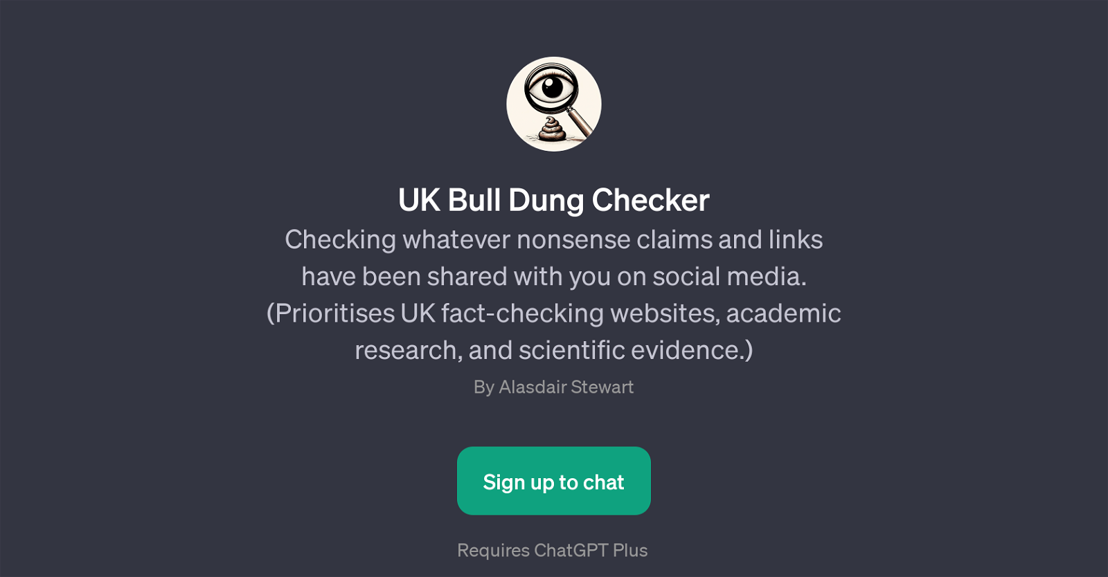 UK Bull Dung Checker website