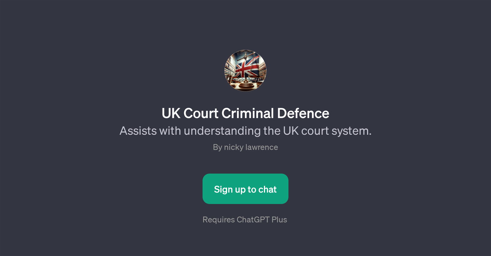 UK Court Criminal Defence website