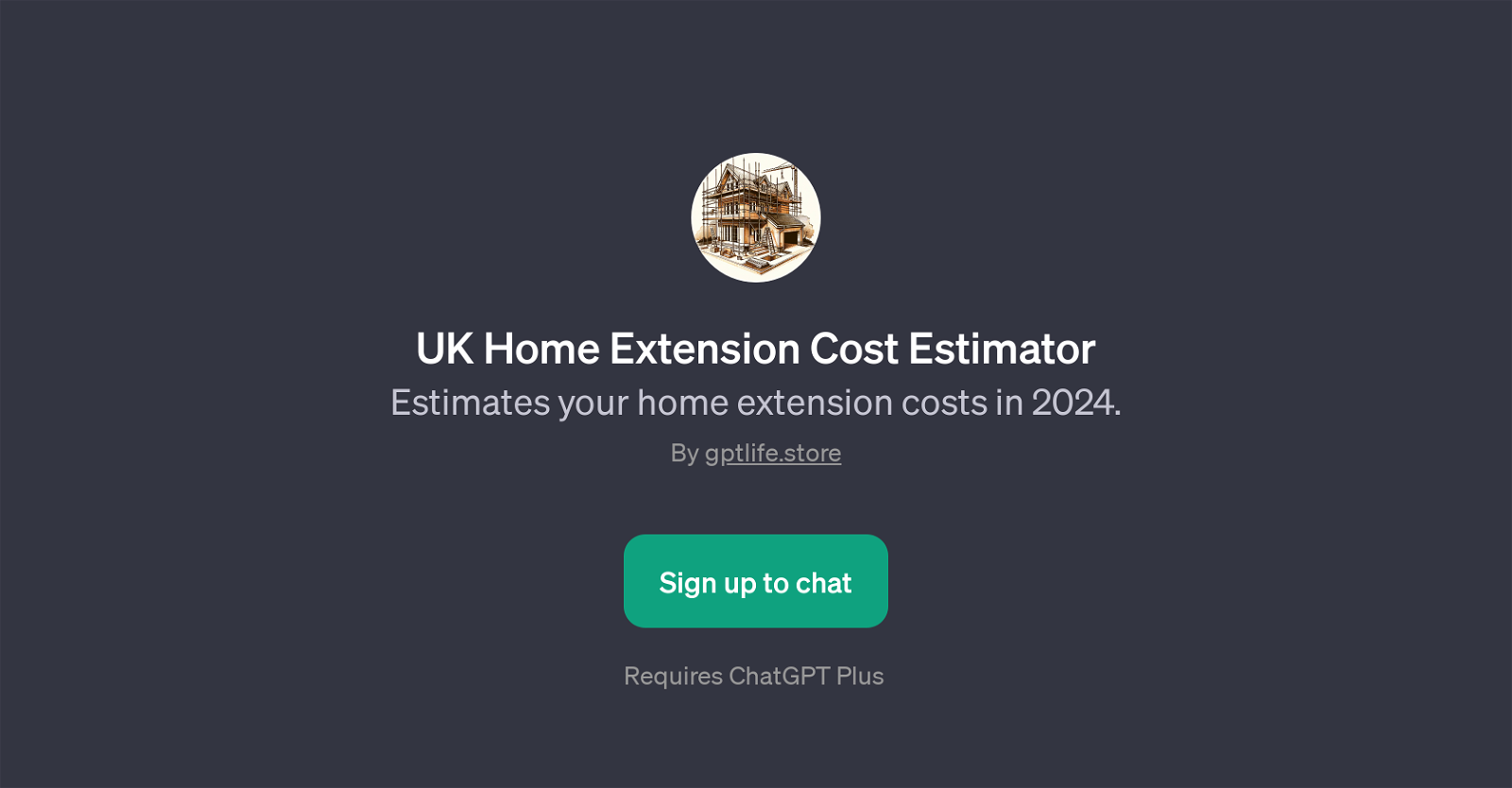 UK Home Extension Cost Estimator website