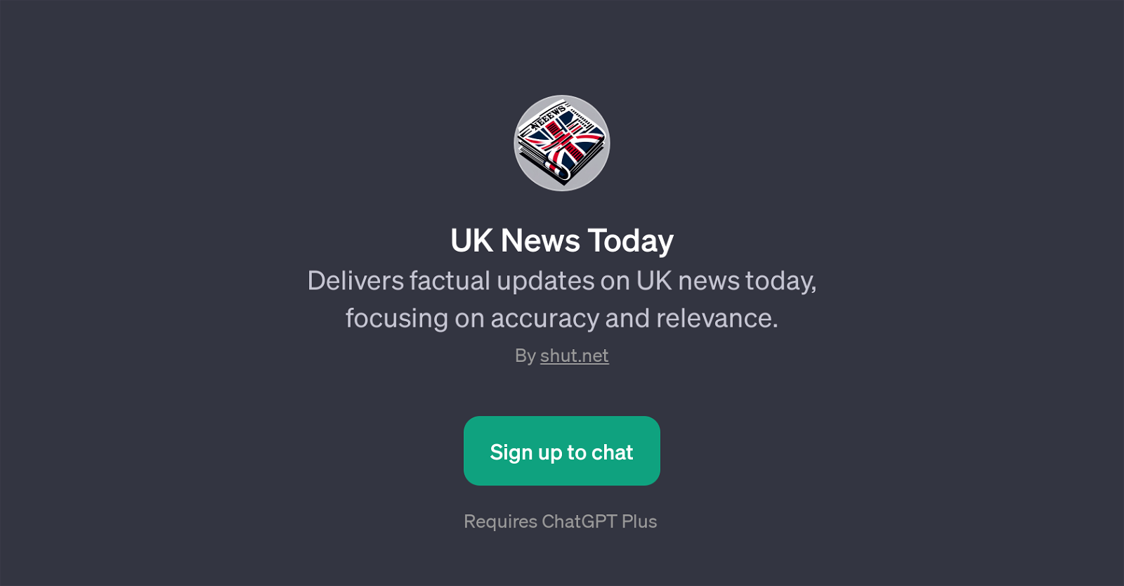 UK News Today website