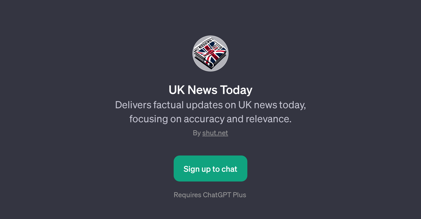 UK News Today website