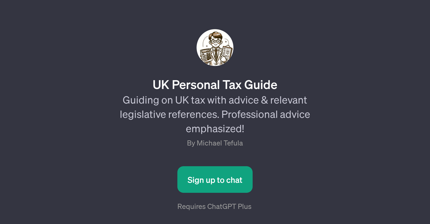 UK Personal Tax Guide website