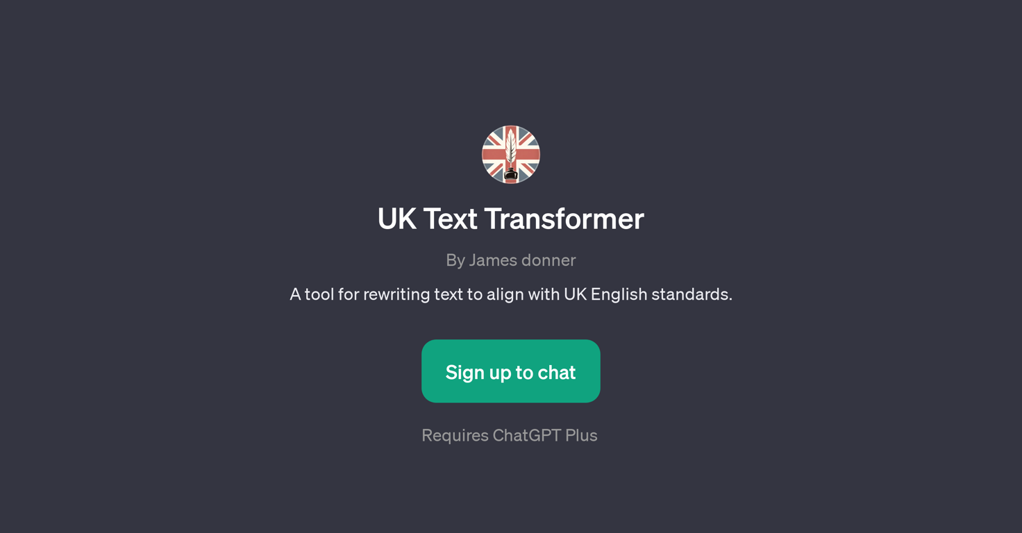 UK Text Transformer website