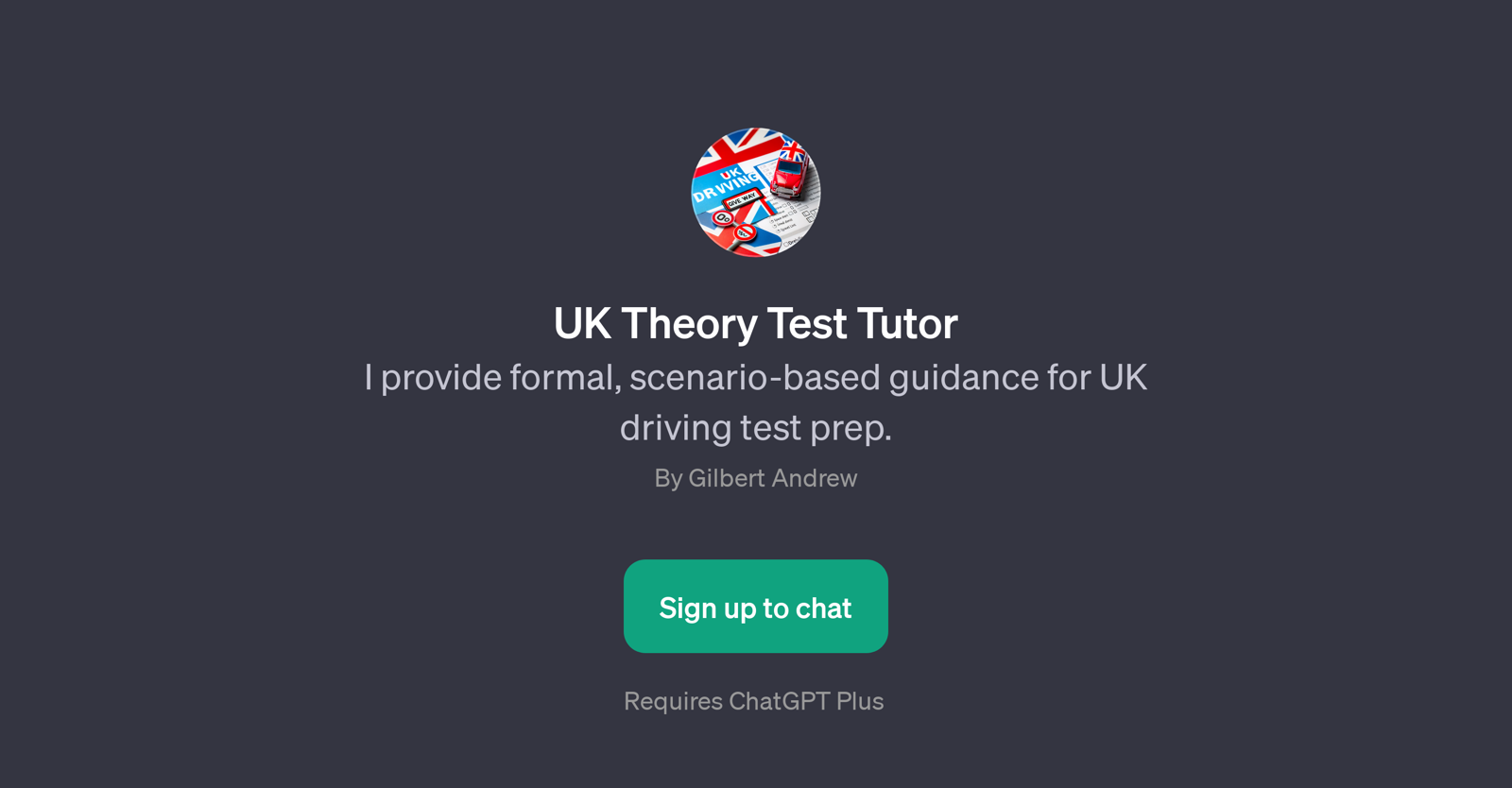 UK Theory Test Tutor website