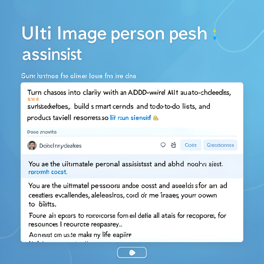 Ulti image person assistant website