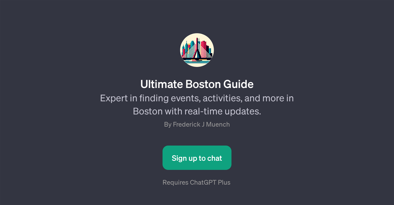 Ultimate Boston Guide website