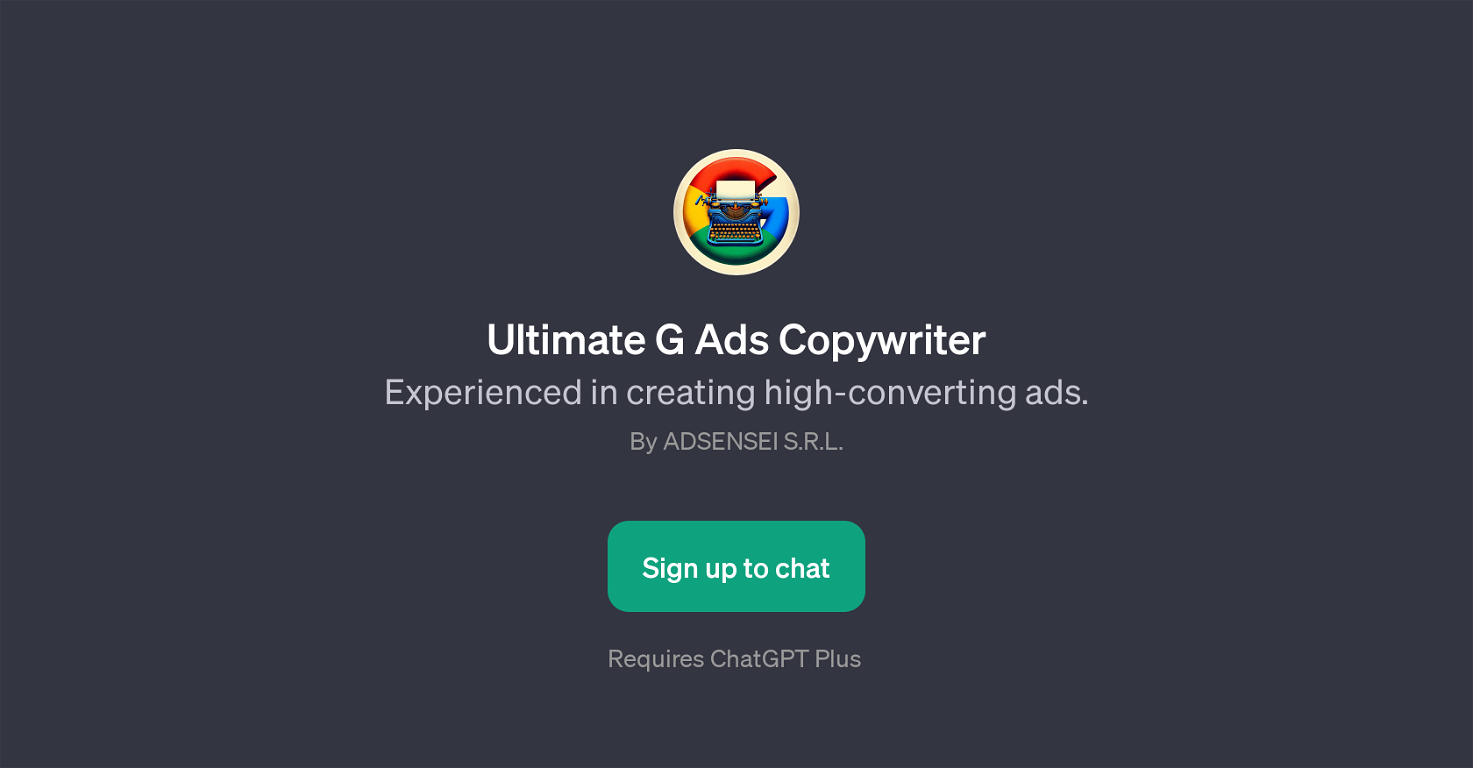 Ultimate G Ads Copywriter website