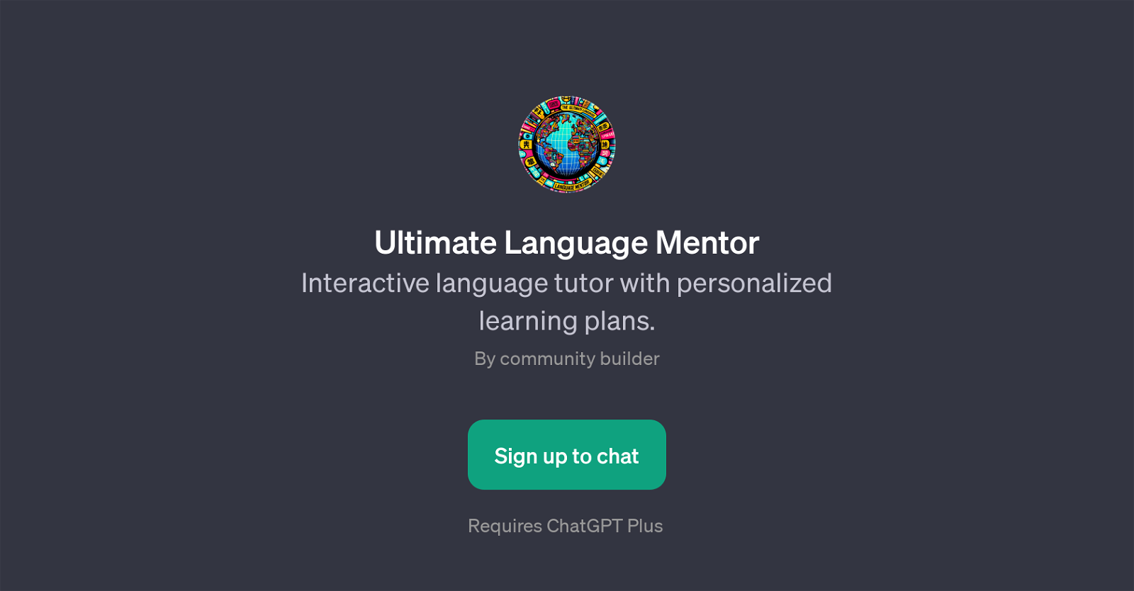 Ultimate Language Mentor website