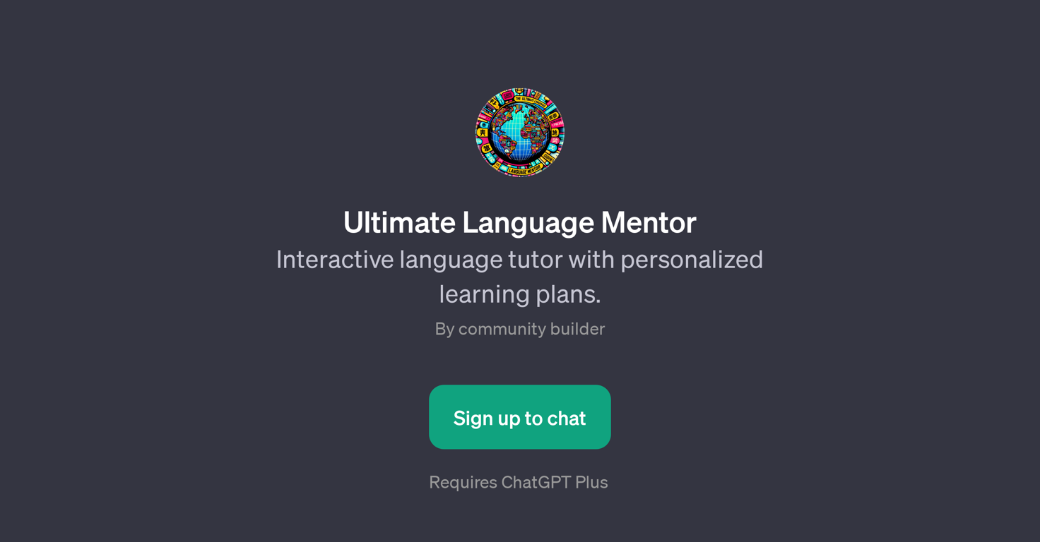 Ultimate Language Mentor website