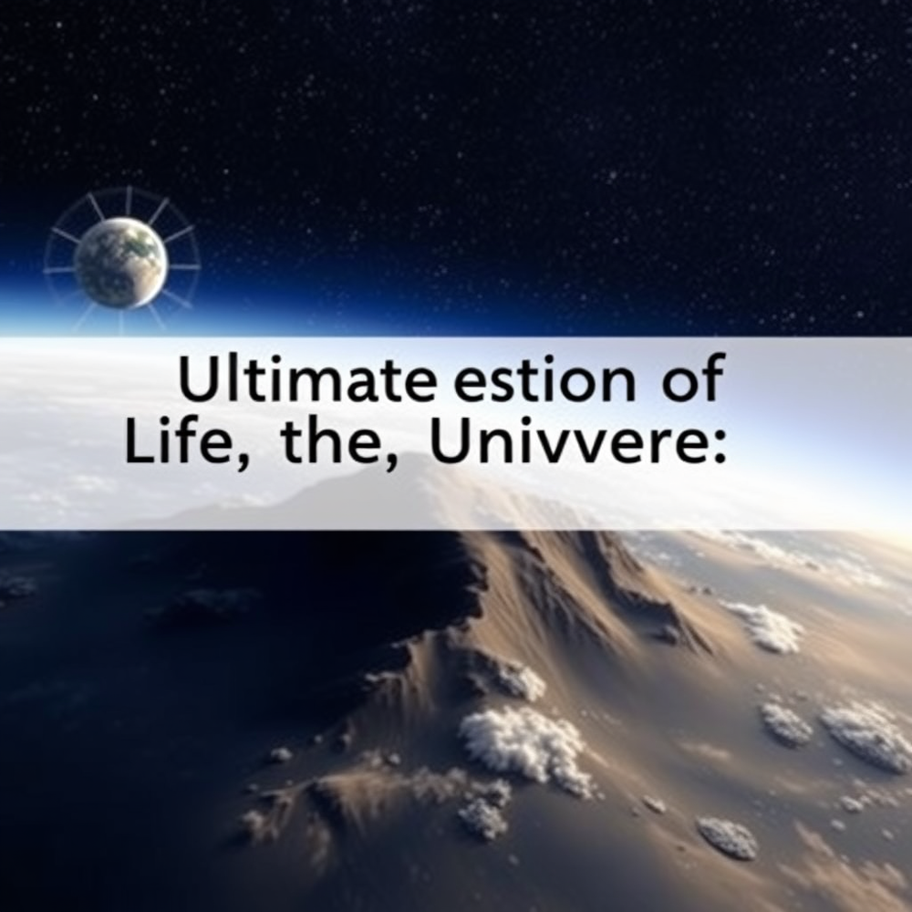 Ultimate Question of Life, the Universe, and Everything website