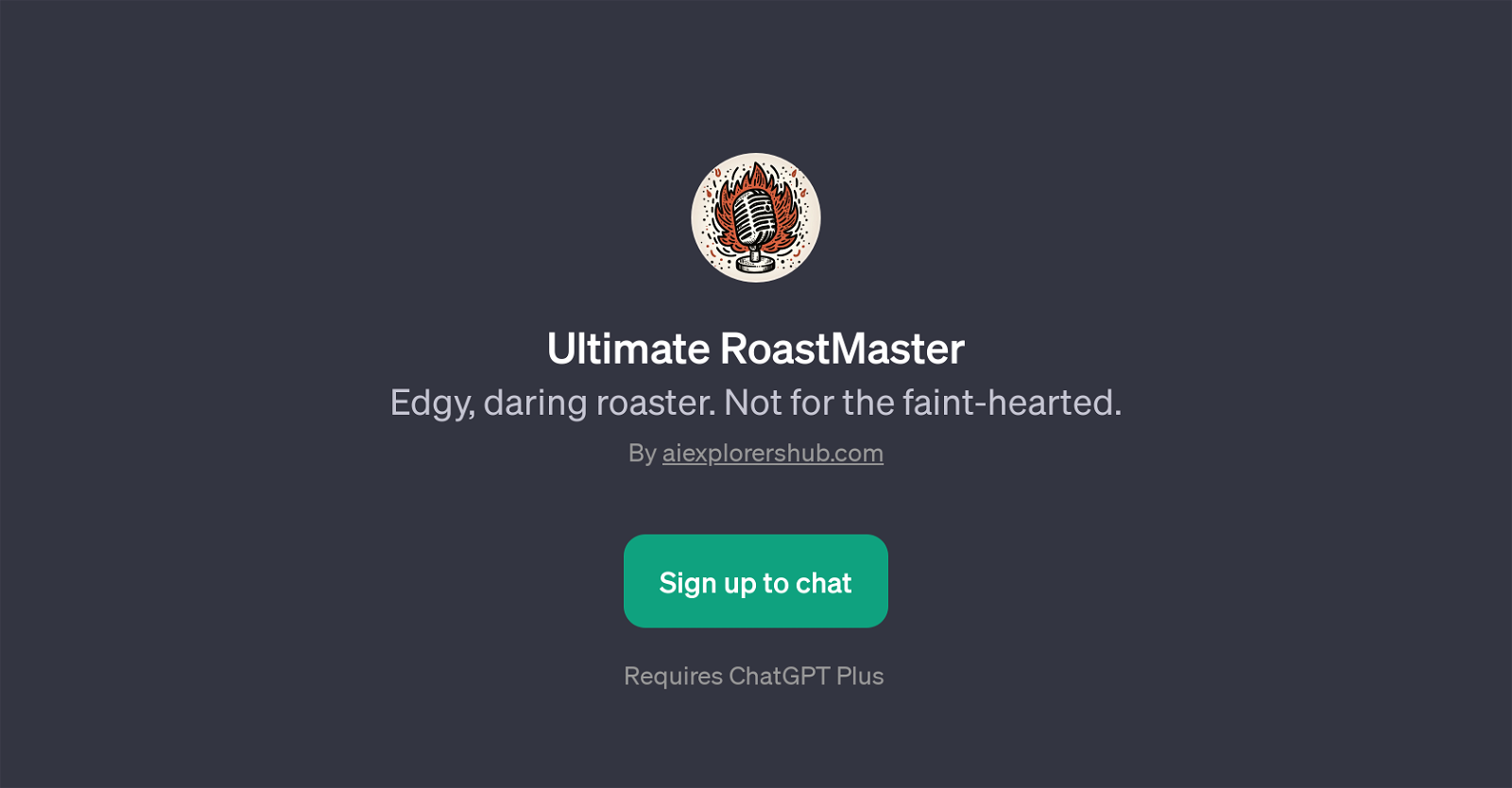 Ultimate RoastMaster website