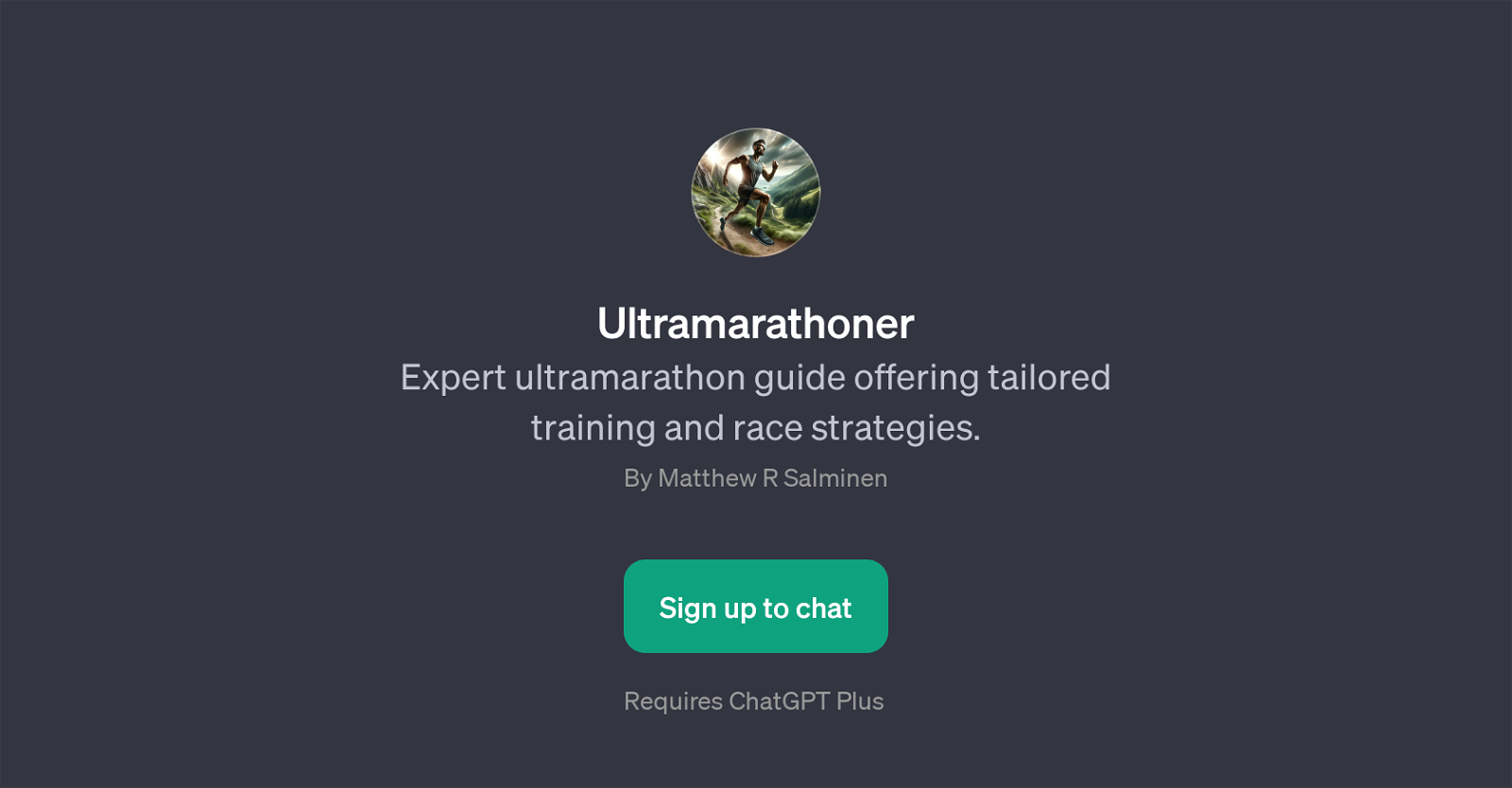 Ultramarathoner website