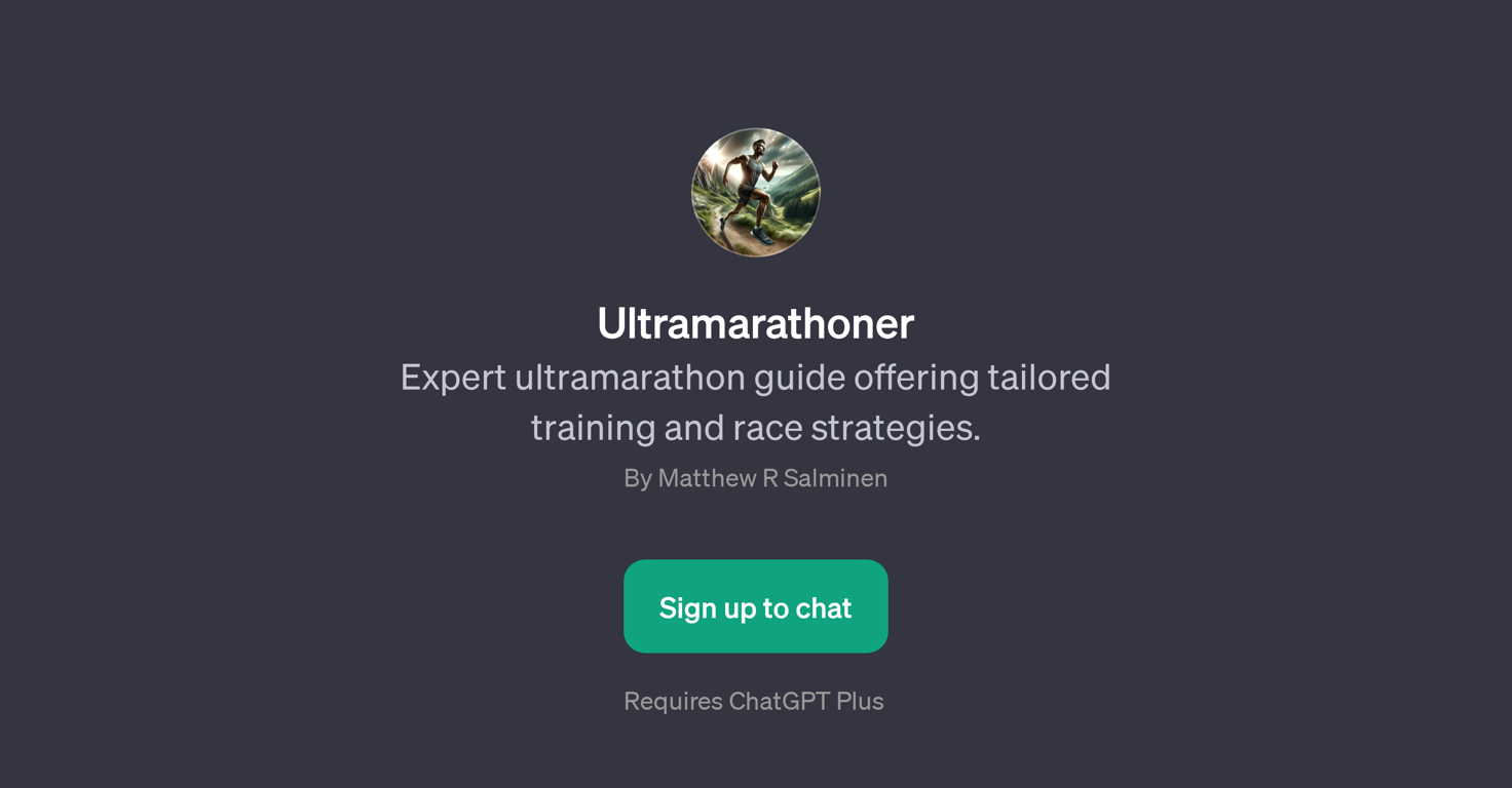 Ultramarathoner website