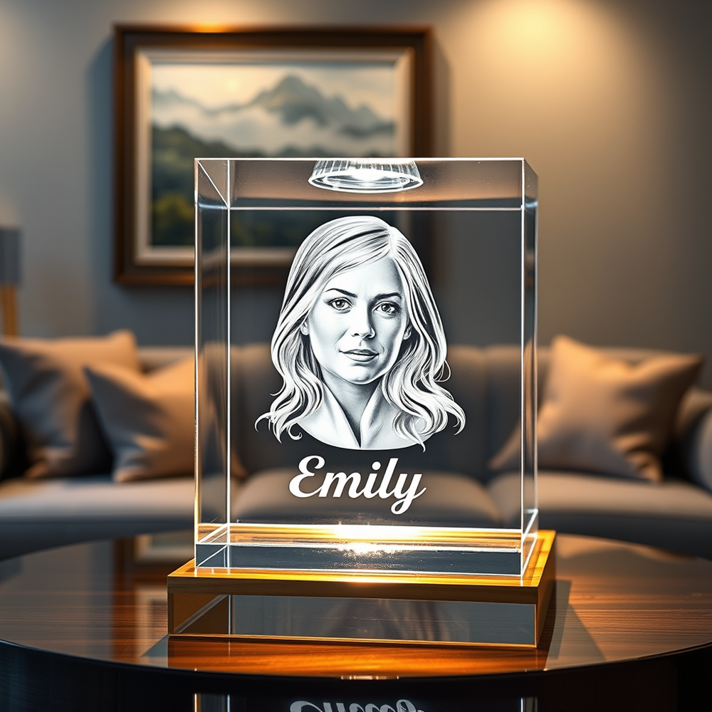 Ultrasonic 3D Crystal Engraving website