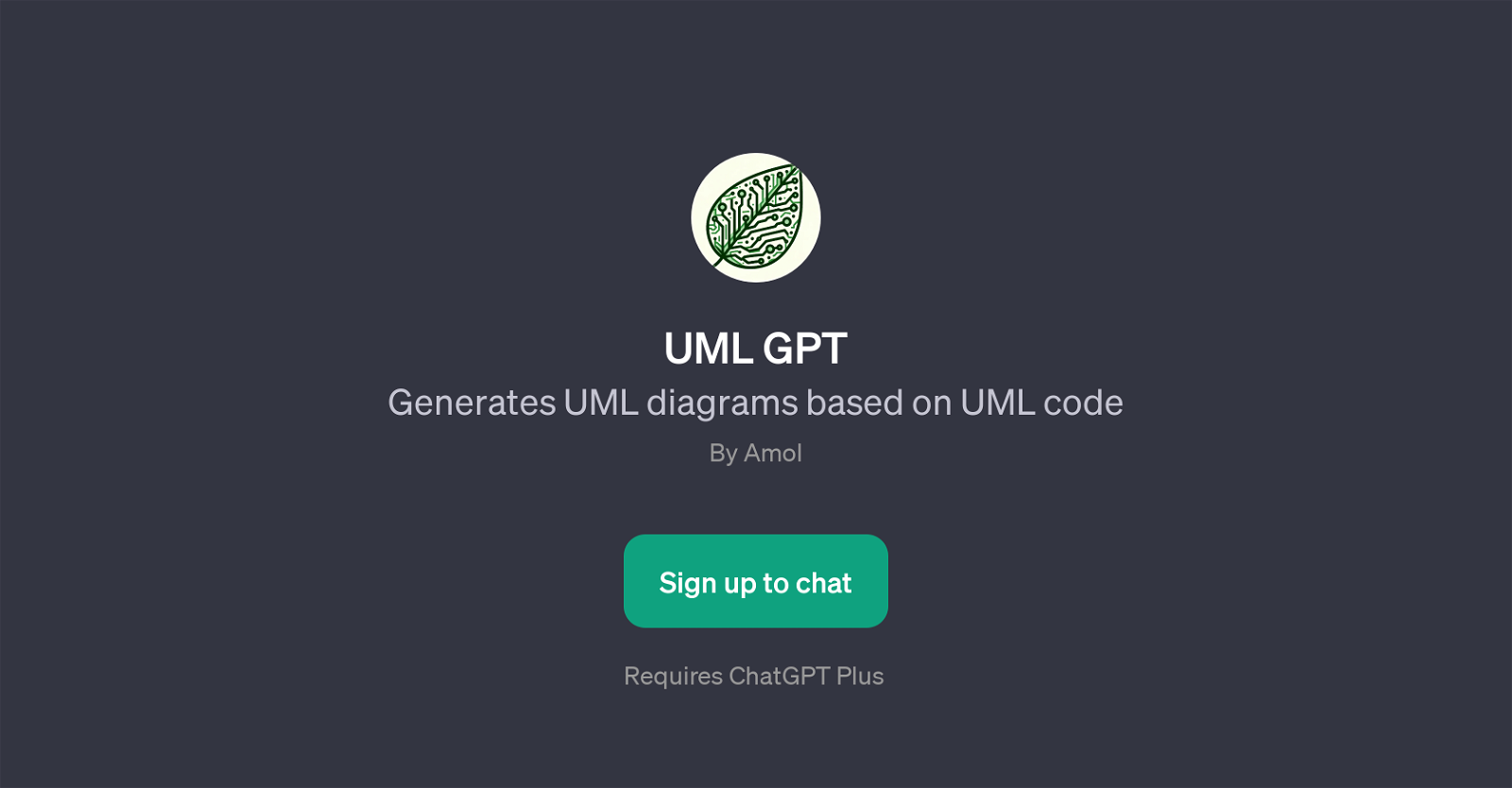 UML GPT website
