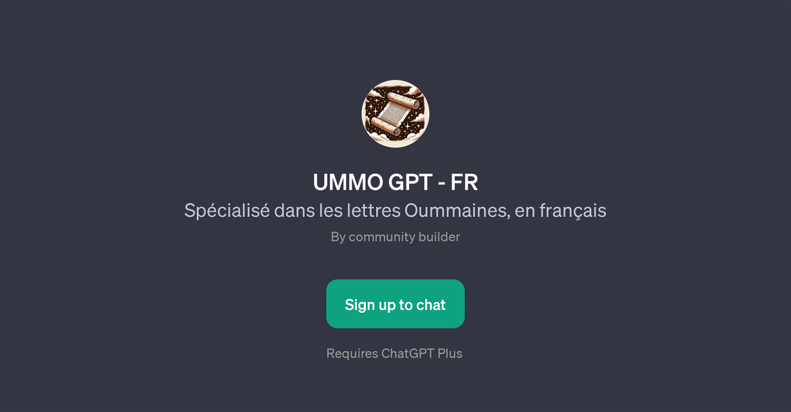 UMMO GPT - FR website