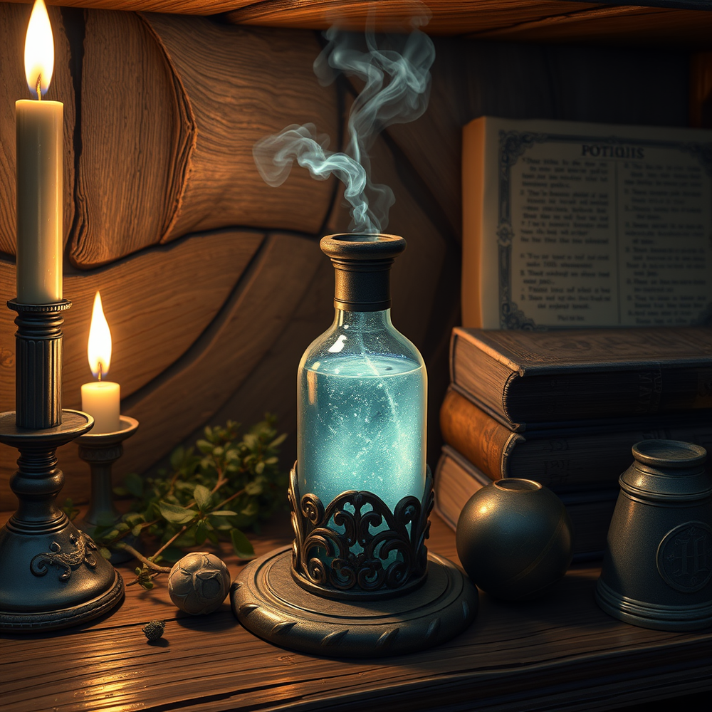 una pozione rigenerante e curativa medievale website