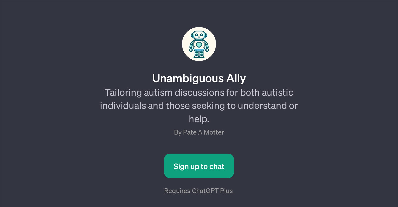 Unambiguous Ally website