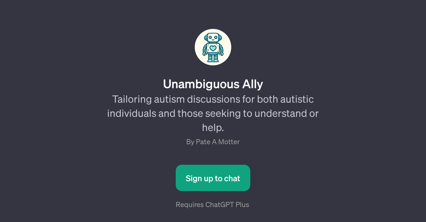 Unambiguous Ally website