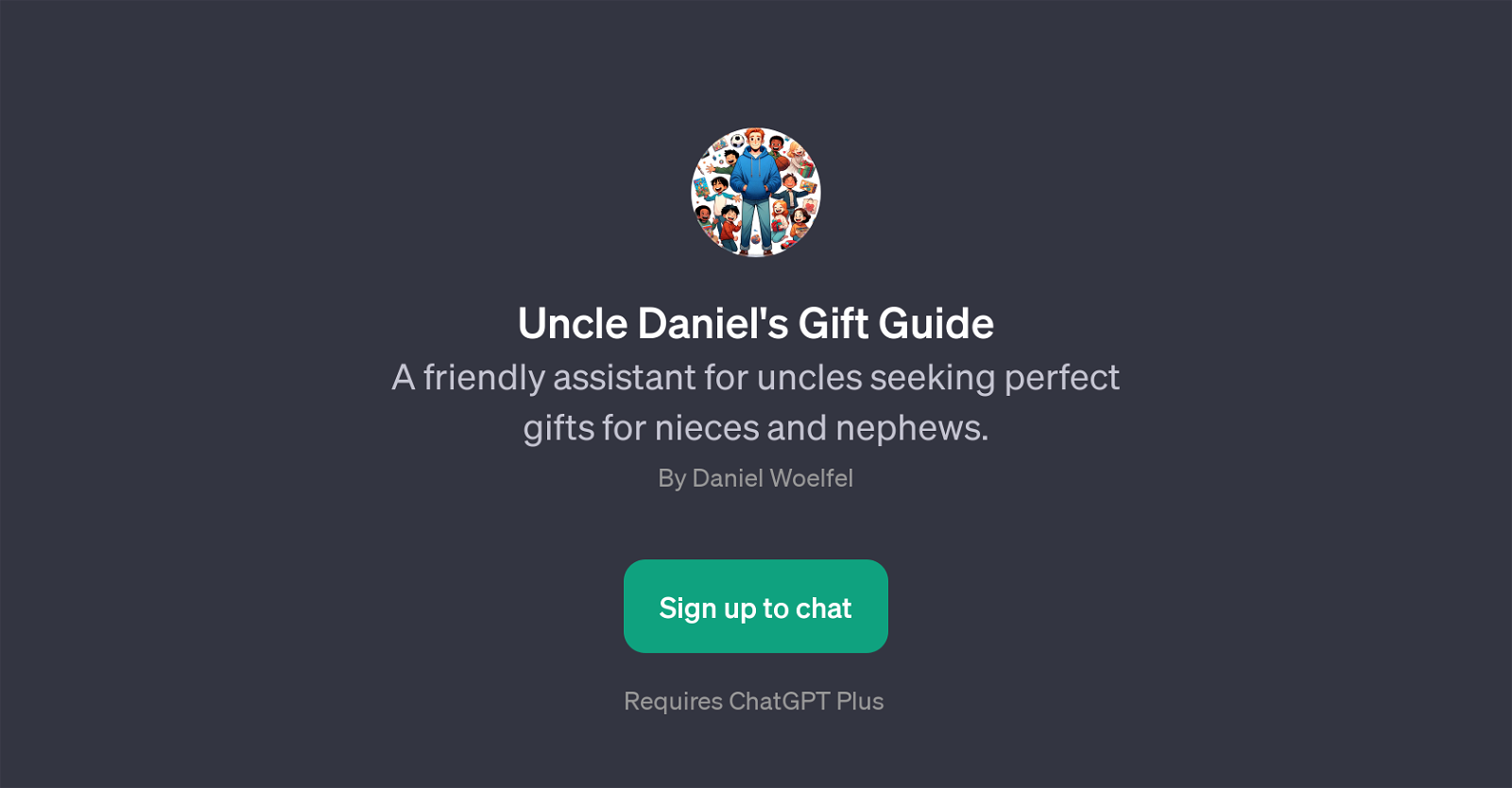 Uncle Daniel's Gift Guide website