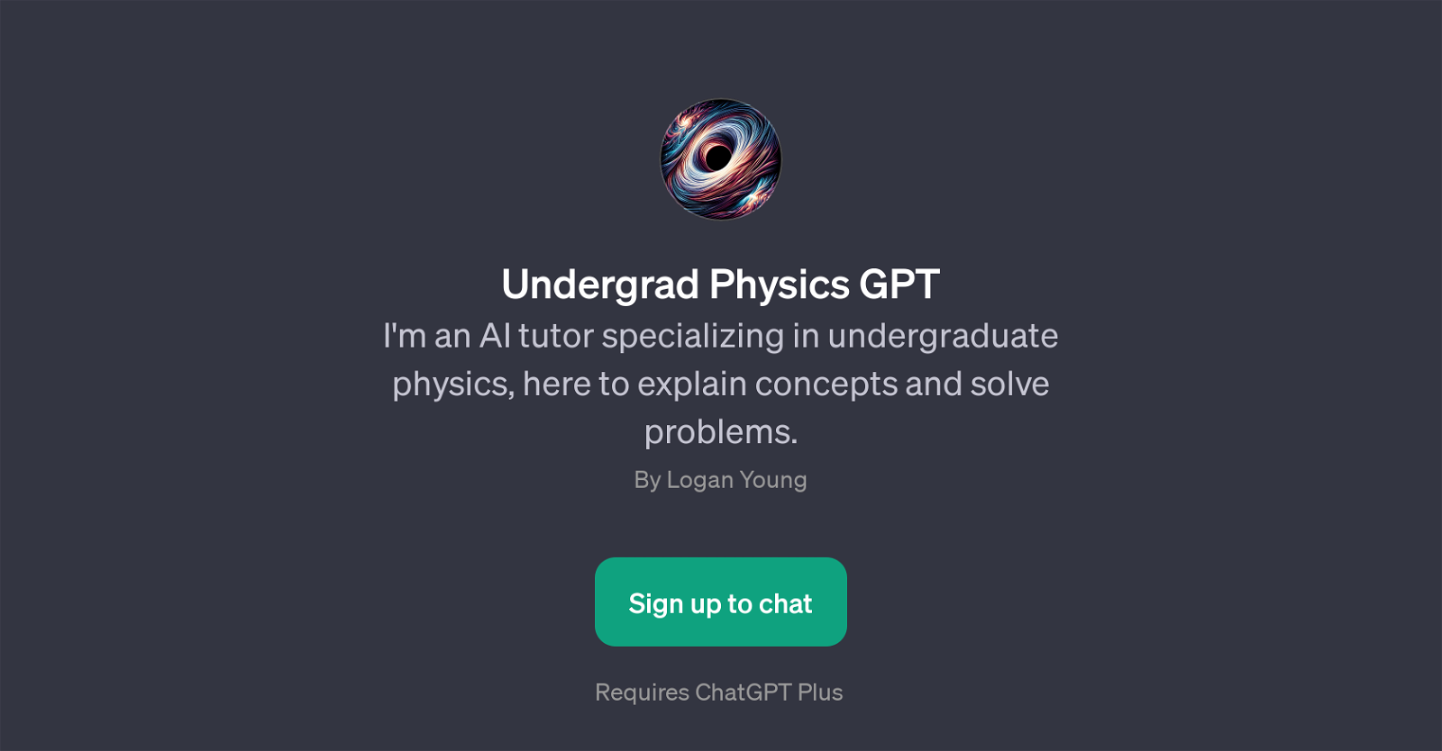 Undergrad Physics GPT website