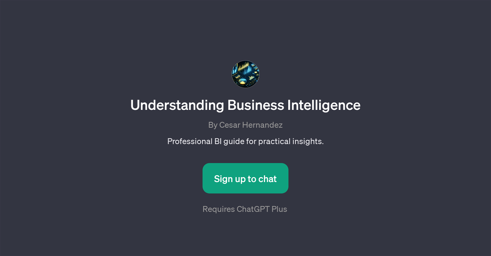 Understanding Business Intelligence website
