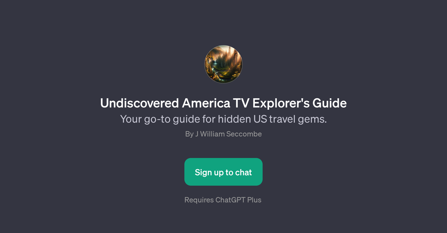 Undiscovered America TV Explorer's Guide website