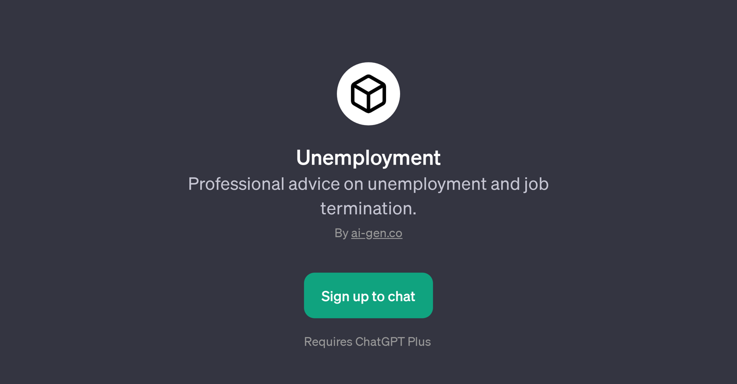Unemployment website