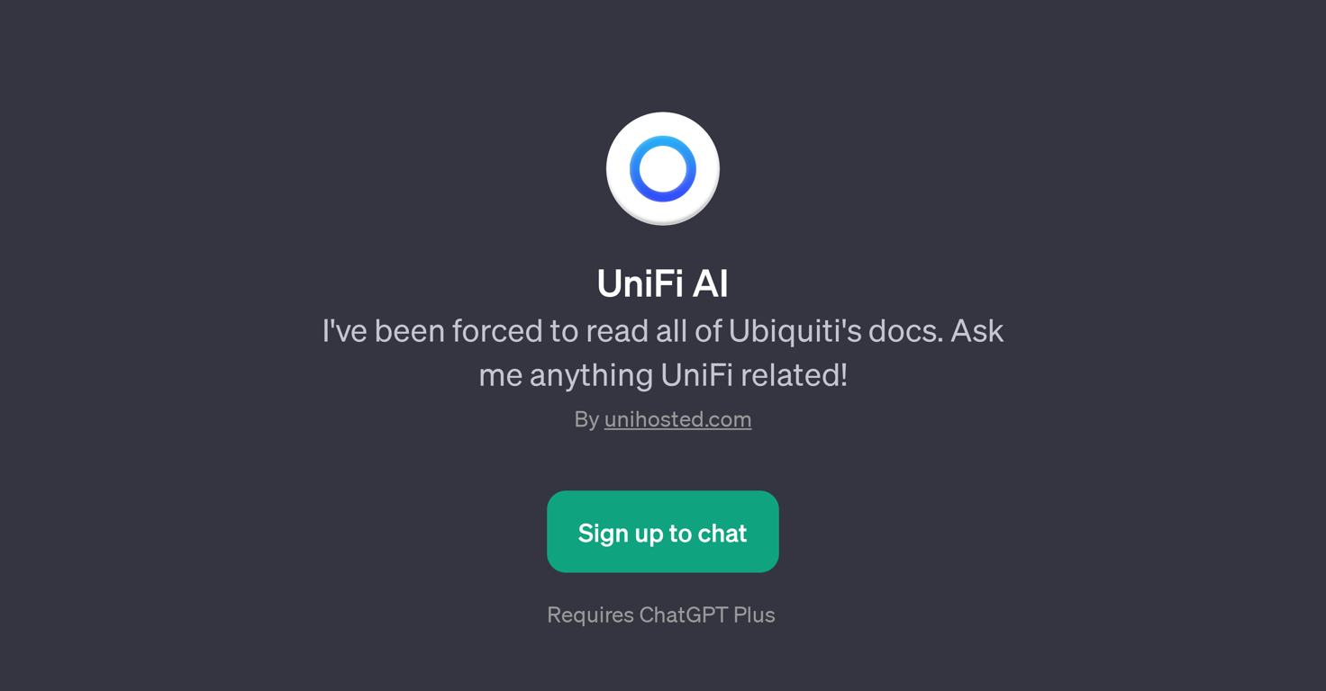 UniFi AI website