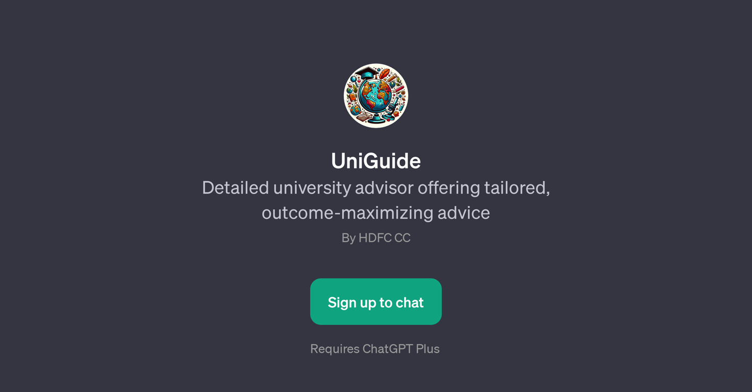 UniGuide website