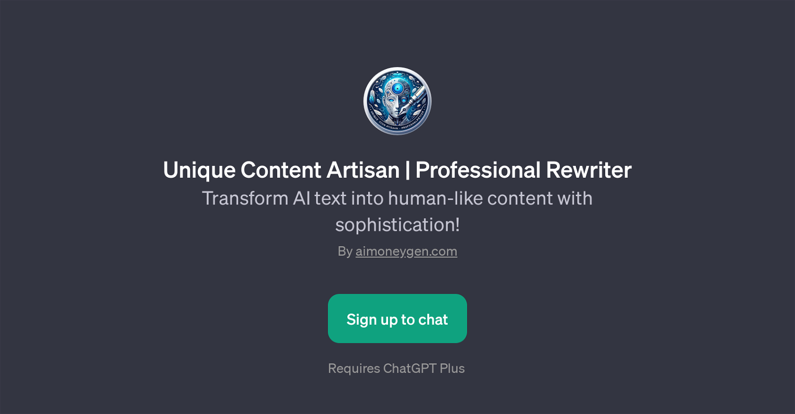 Unique Content Artisan | Professional Rewriter website
