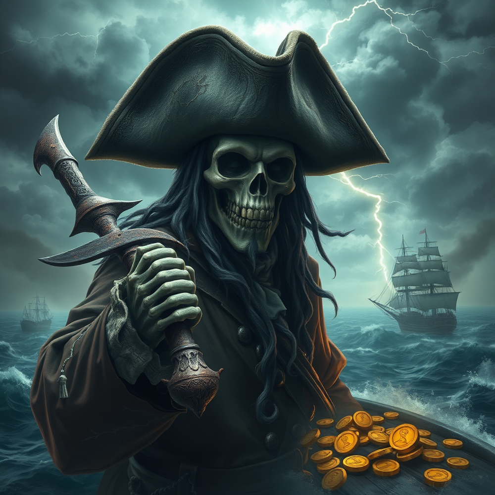 Unique horror scary pirates website
