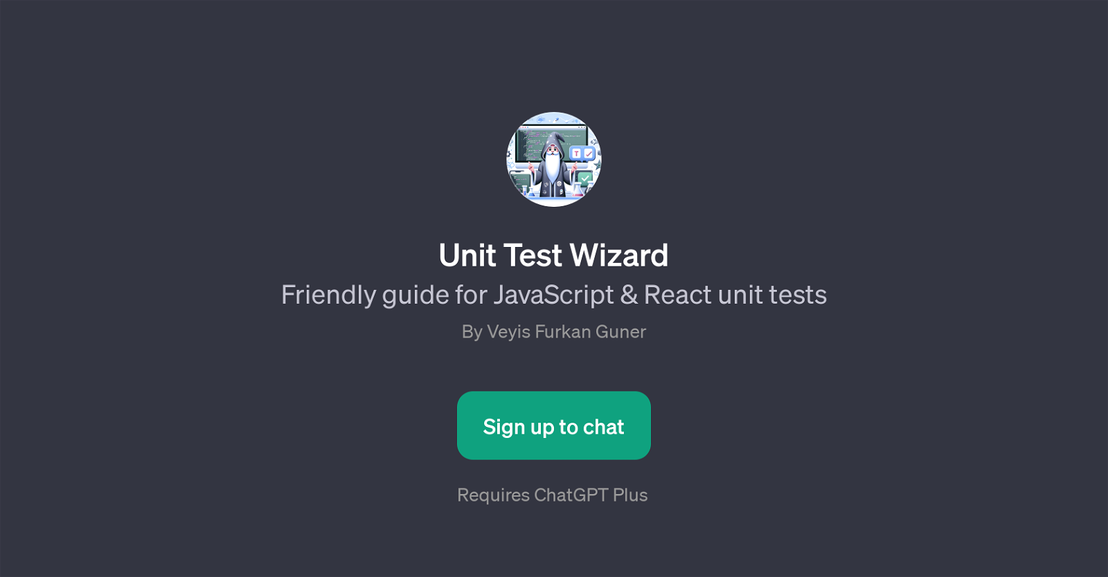 Unit Test Wizard website