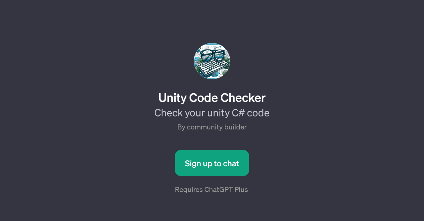 Unity Code Checker website