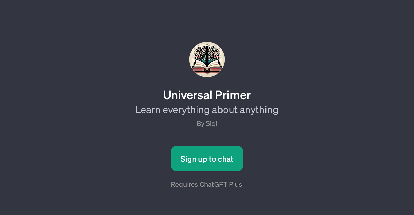 Universal Primer website