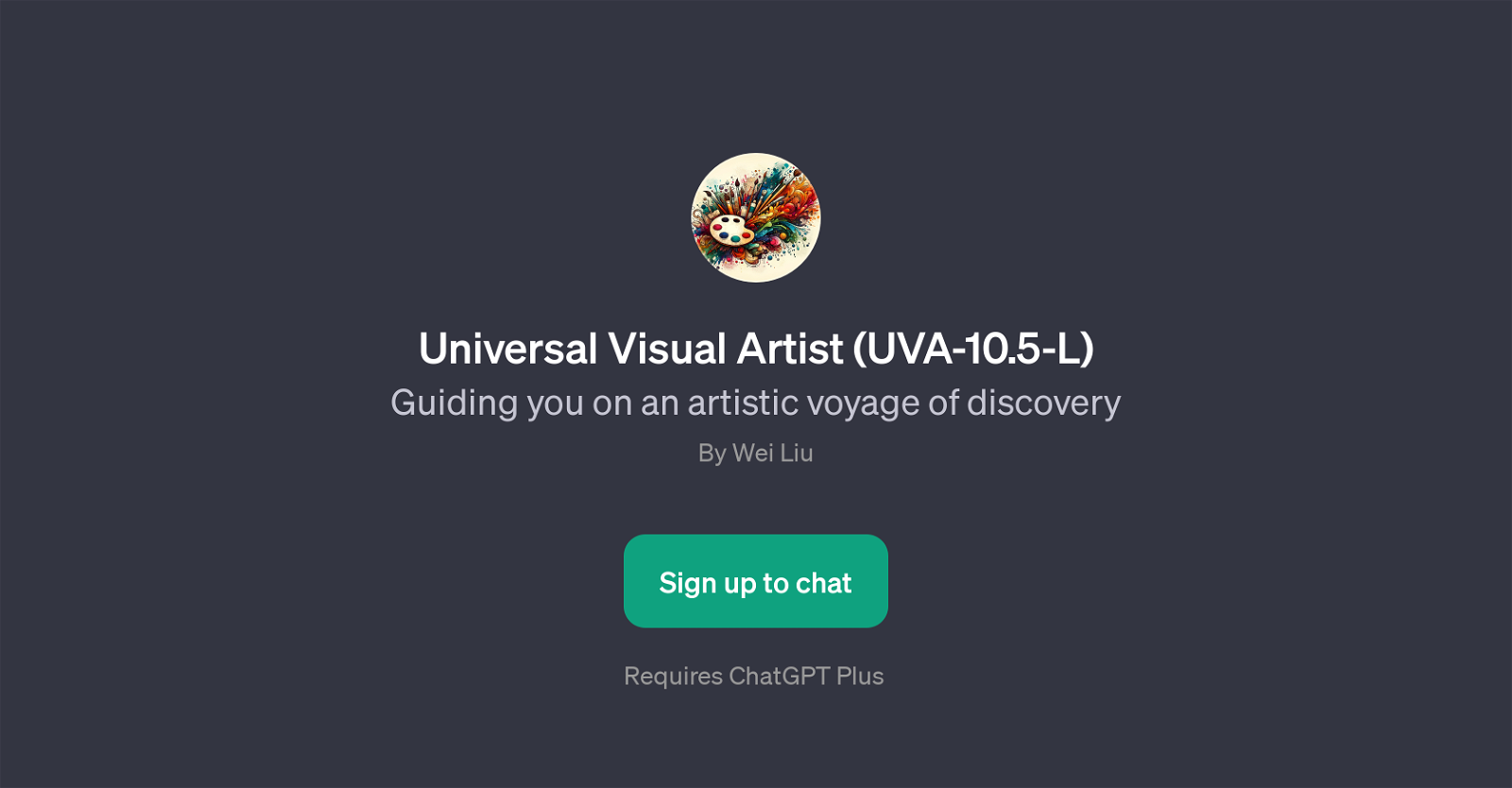 Universal Visual Artist (UVA-10.5-L) website