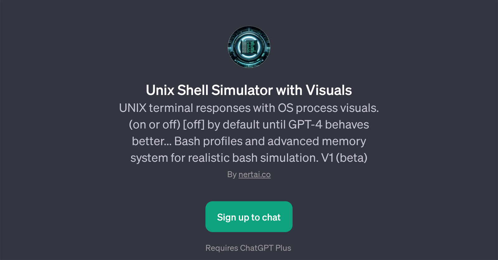 Unix Shell Simulator with Visuals website