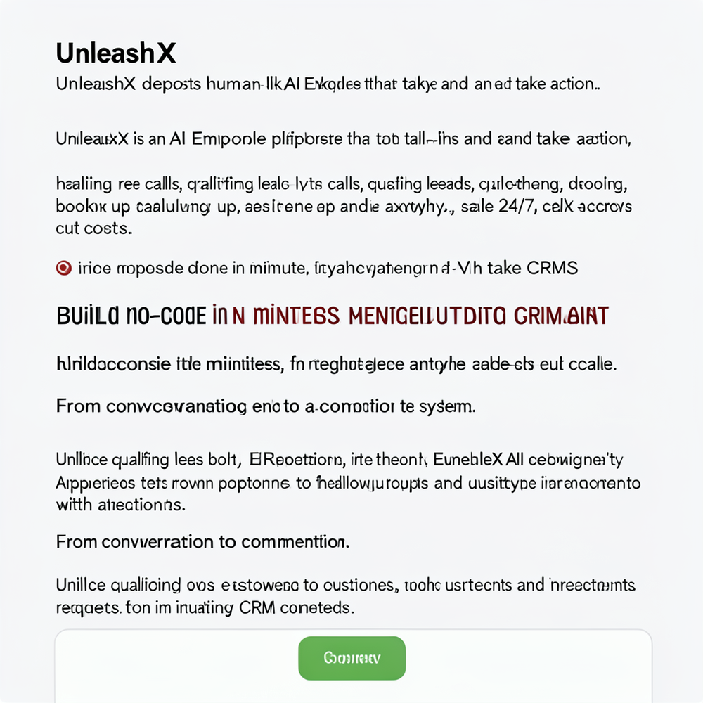UnleashX website