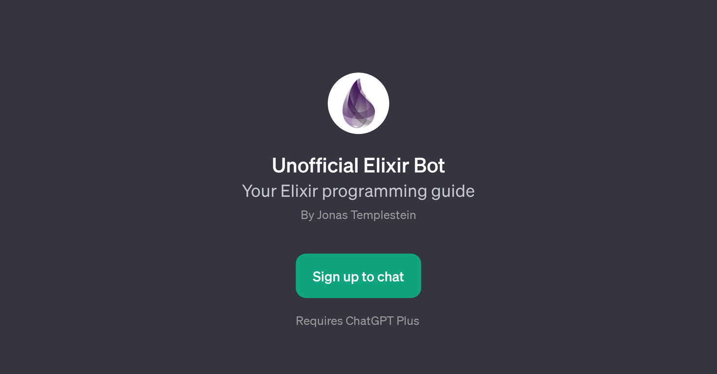 Unofficial Elixir Bot website