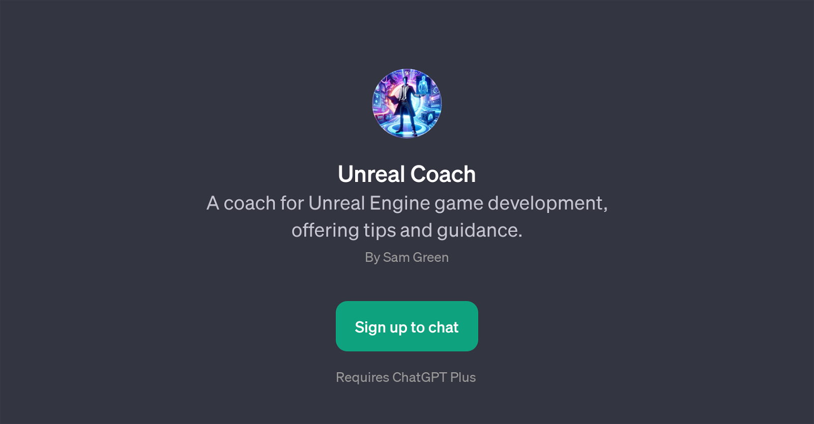 Unreal Coach website