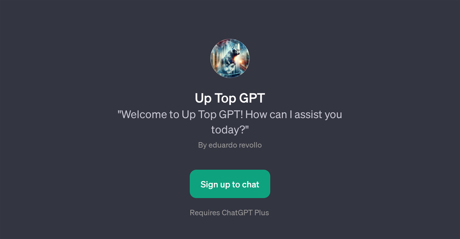 Up Top GPT website