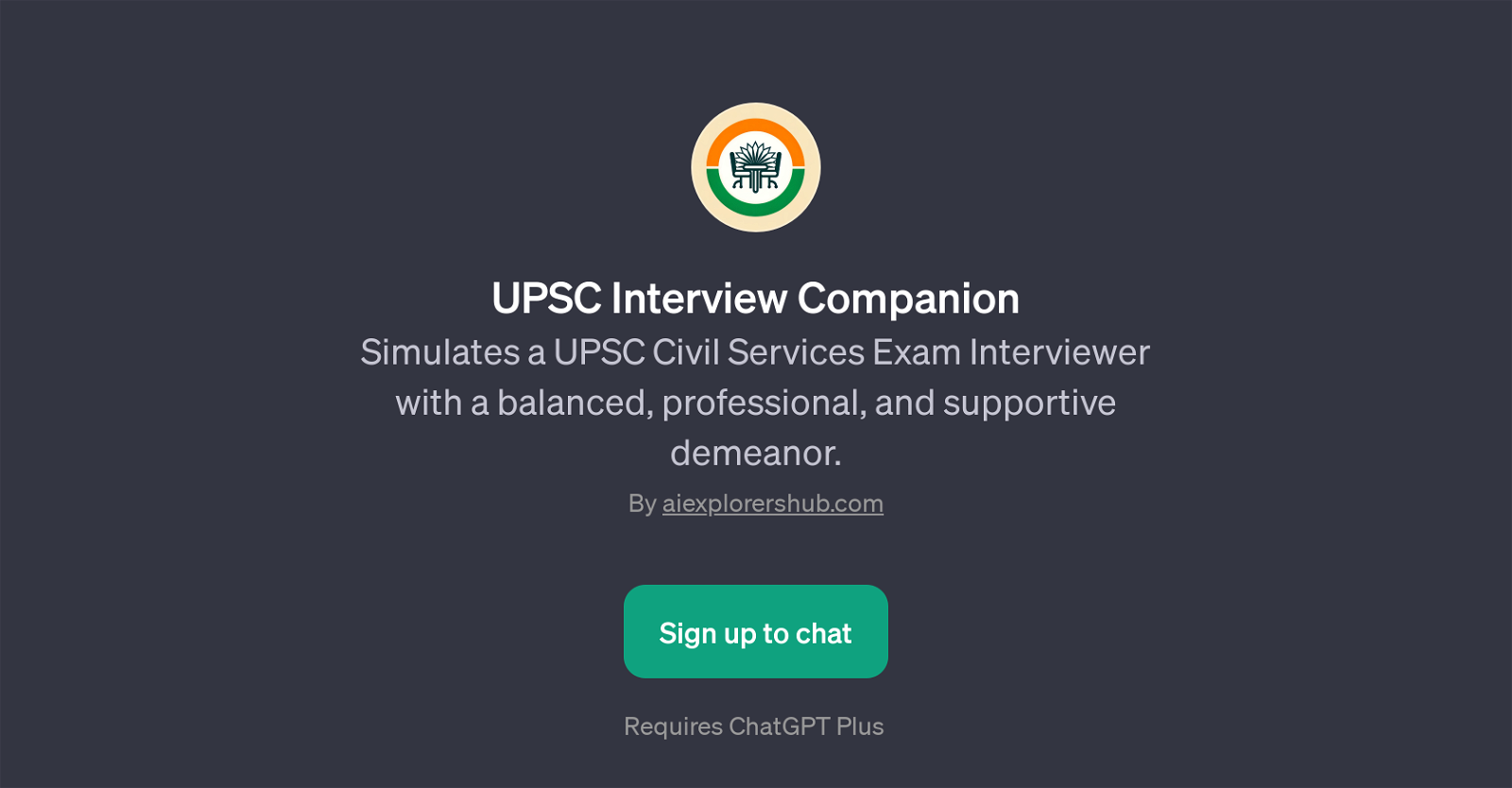 UPSC Interview Companion website